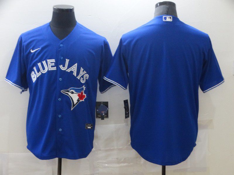 Men Toronto Blue Jays Blank Blue Game Nike MLB Jerseys